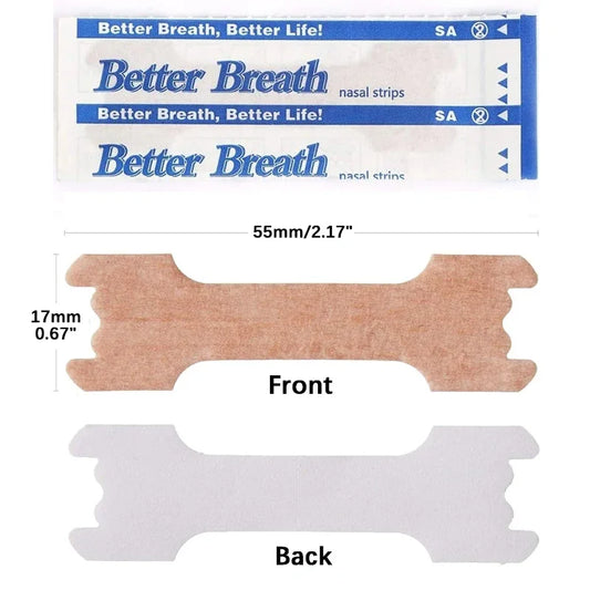 500/300/100Pcs Breath Nasal Strips Right Way Stop Snoring anti Snore Nose Strip Easier Better Breathing Good Sleeping Patches